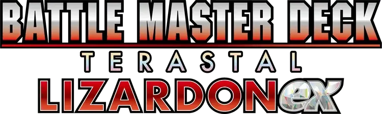 Pokemon Japanese Battle Master Terastal Charizard set logo