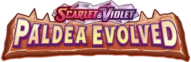 Pokemon Paldea Evolved set logo