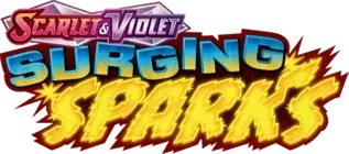 Pokemon Surging Sparks set logo